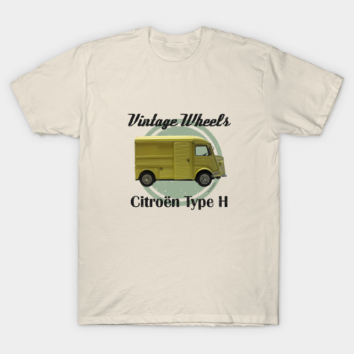 Vintage Wheels - Citroen Type H T-Shirt