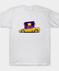 Yellow Diablo VT Supercar T-Shirt